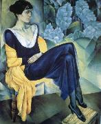 Poetess Anna Akhmatova portraits